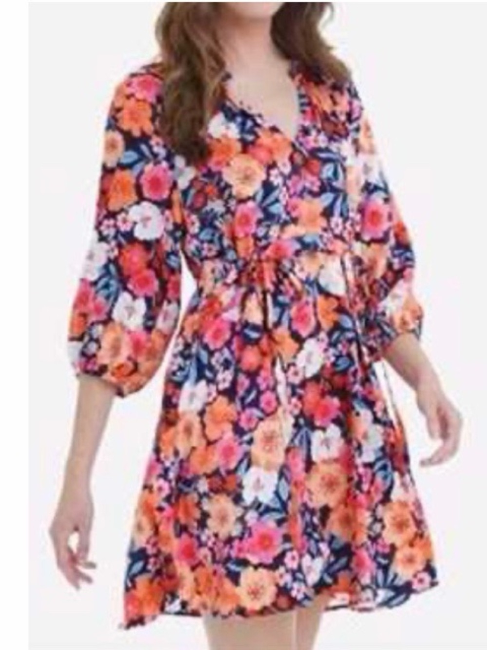 Draper James Kellie Floral Babydoll Dress
